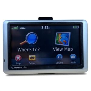 Garmin Nuvi 1450 Silver Portable‎ 5" Touch Screen Bright Display GPS Navigator